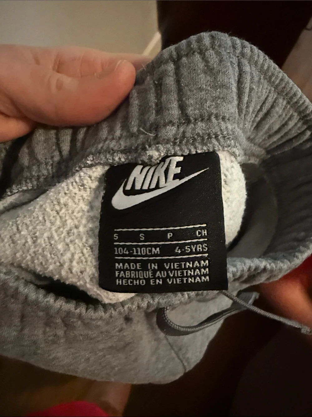 Nike Kids Gray Jogger Sweatpants